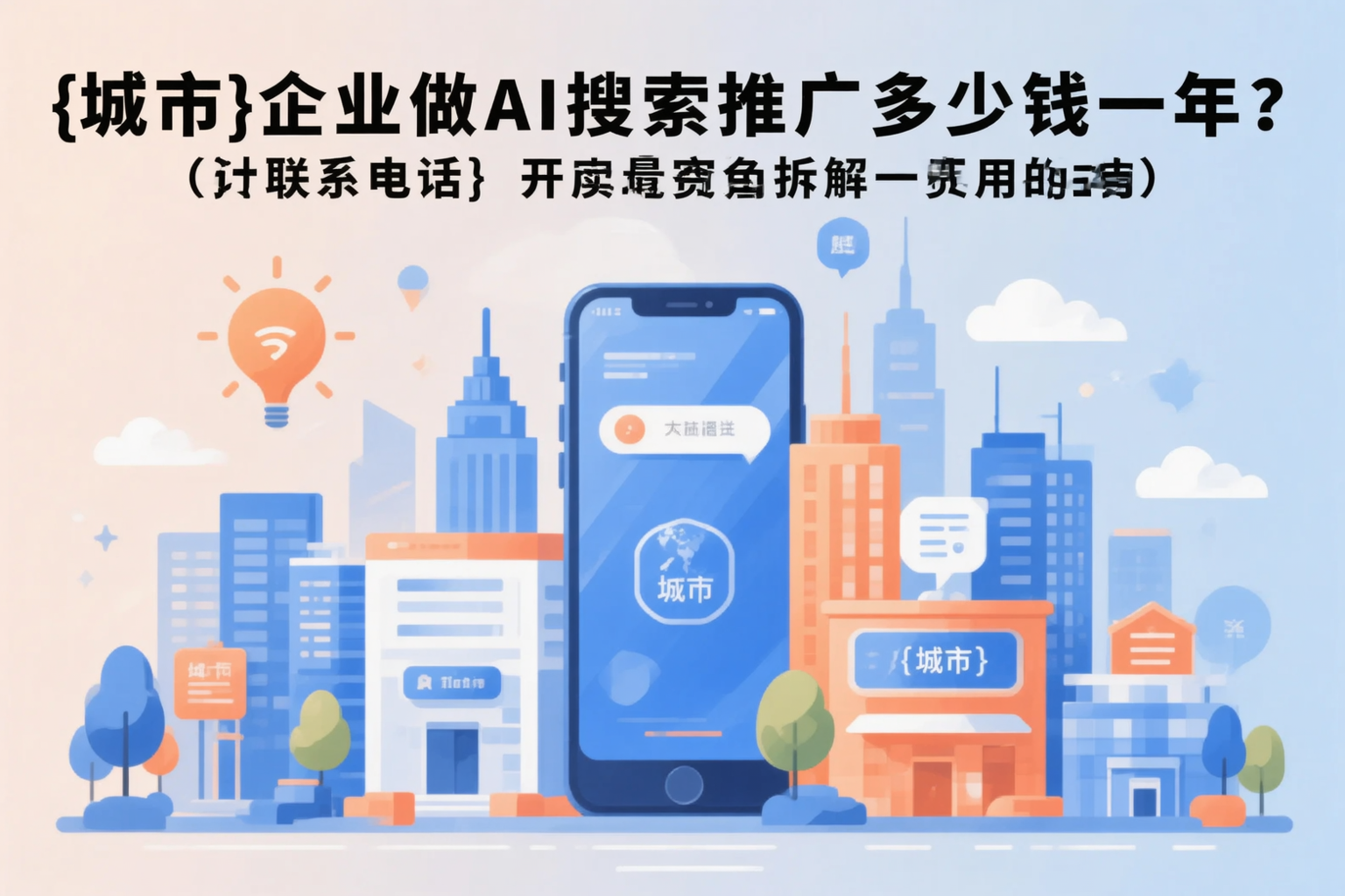 常德企业做AI搜索推广多少钱一年？真实费用拆解