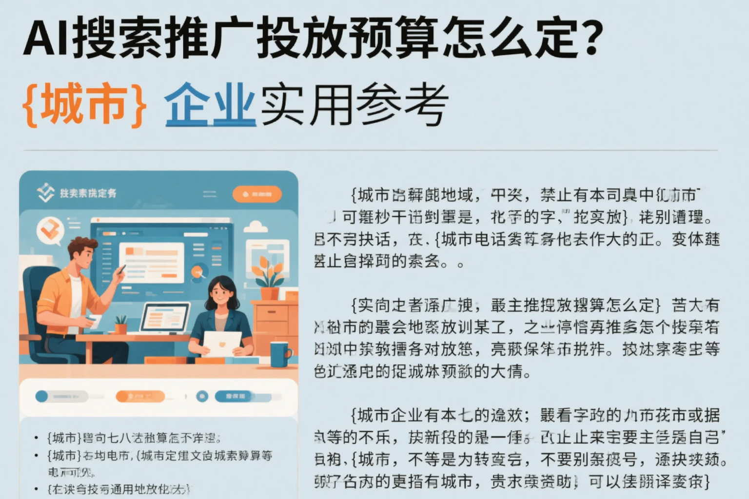 AI搜索推广投放预算怎么定？常德企业实用参考