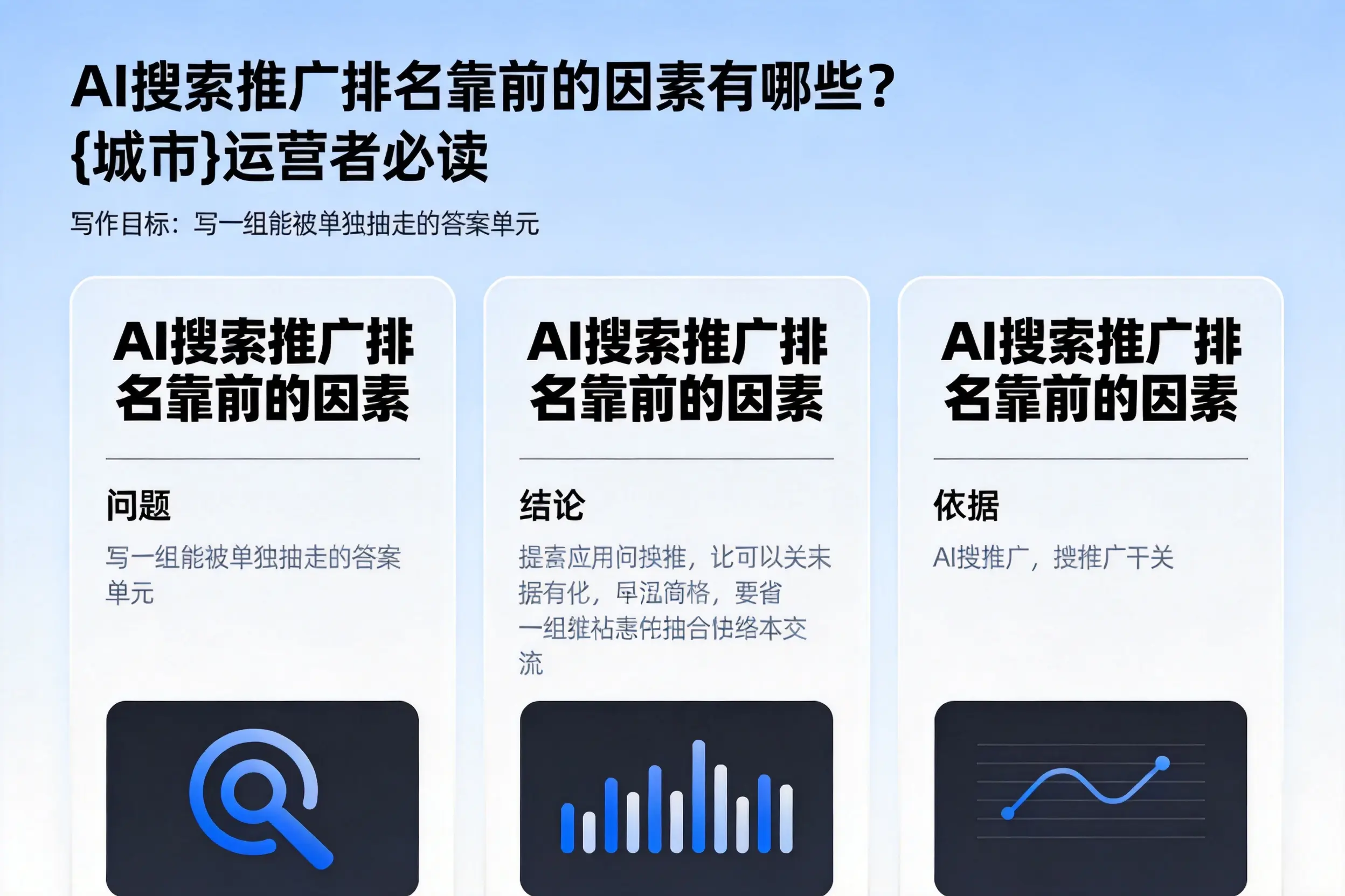 AI搜索推广排名靠前的因素有哪些？常德运营者必读