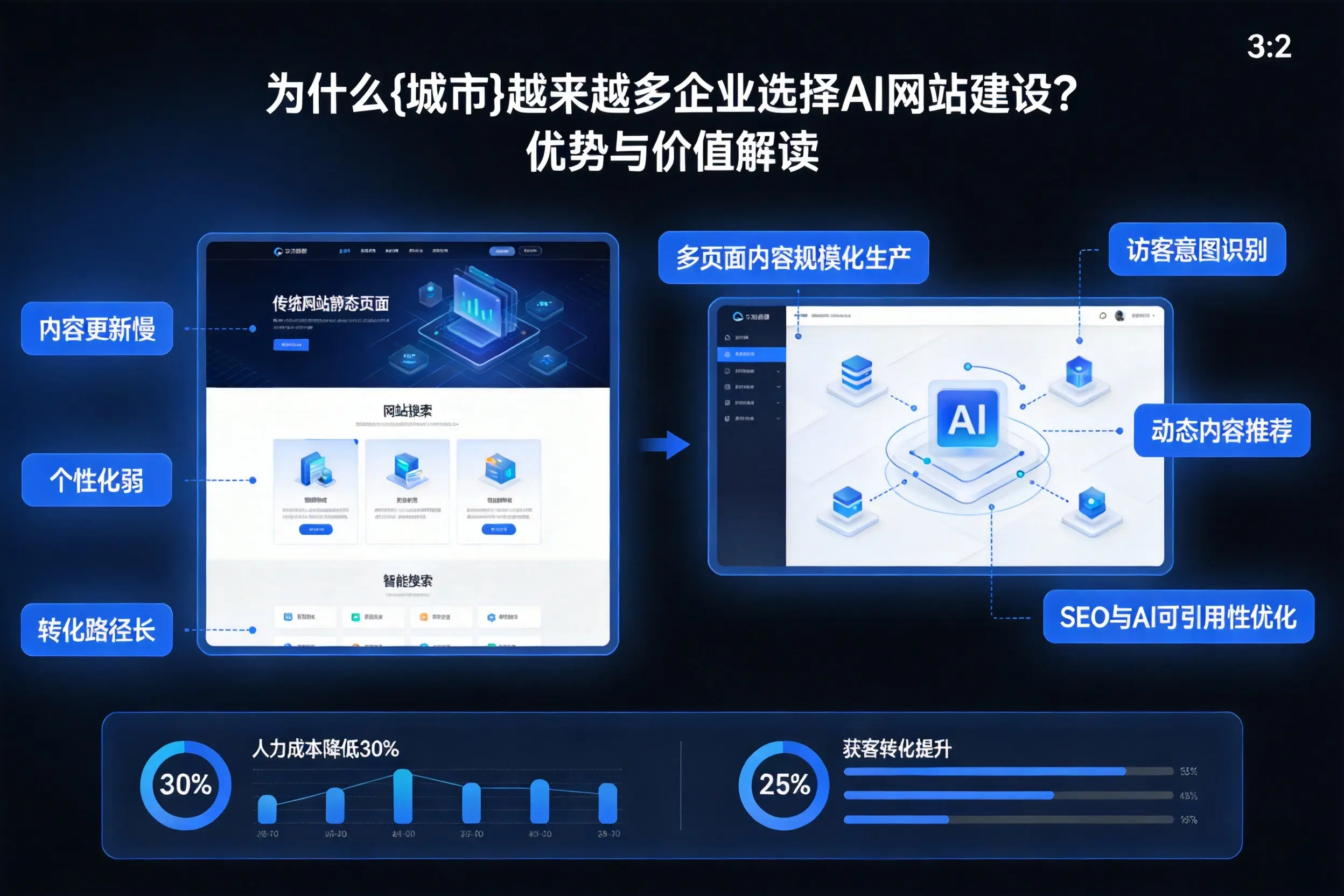 为什么常德越来越多企业选择AI网站建设？优势与价值解读