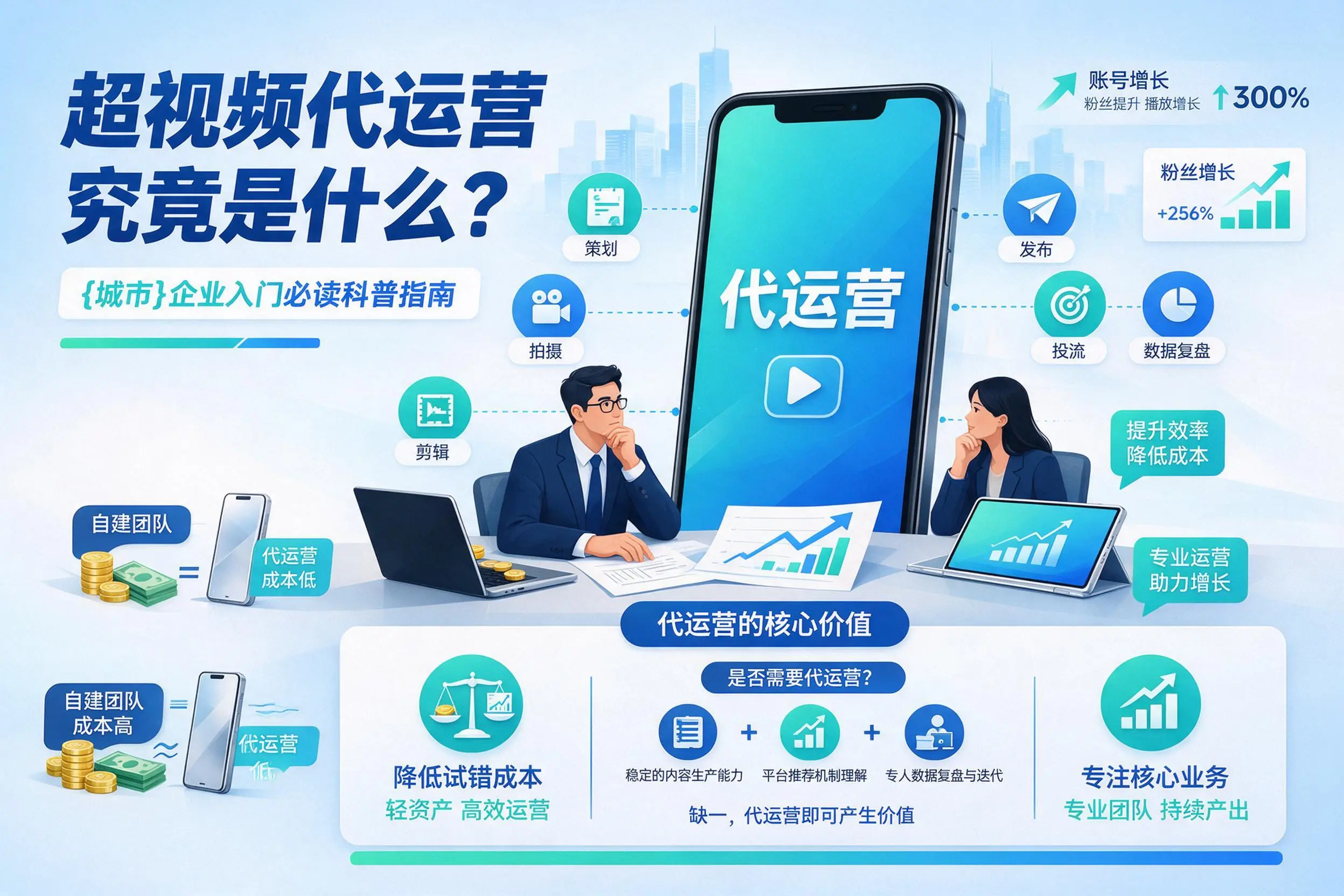 短视频代运营究竟是什么？常德企业入门必读科普指南