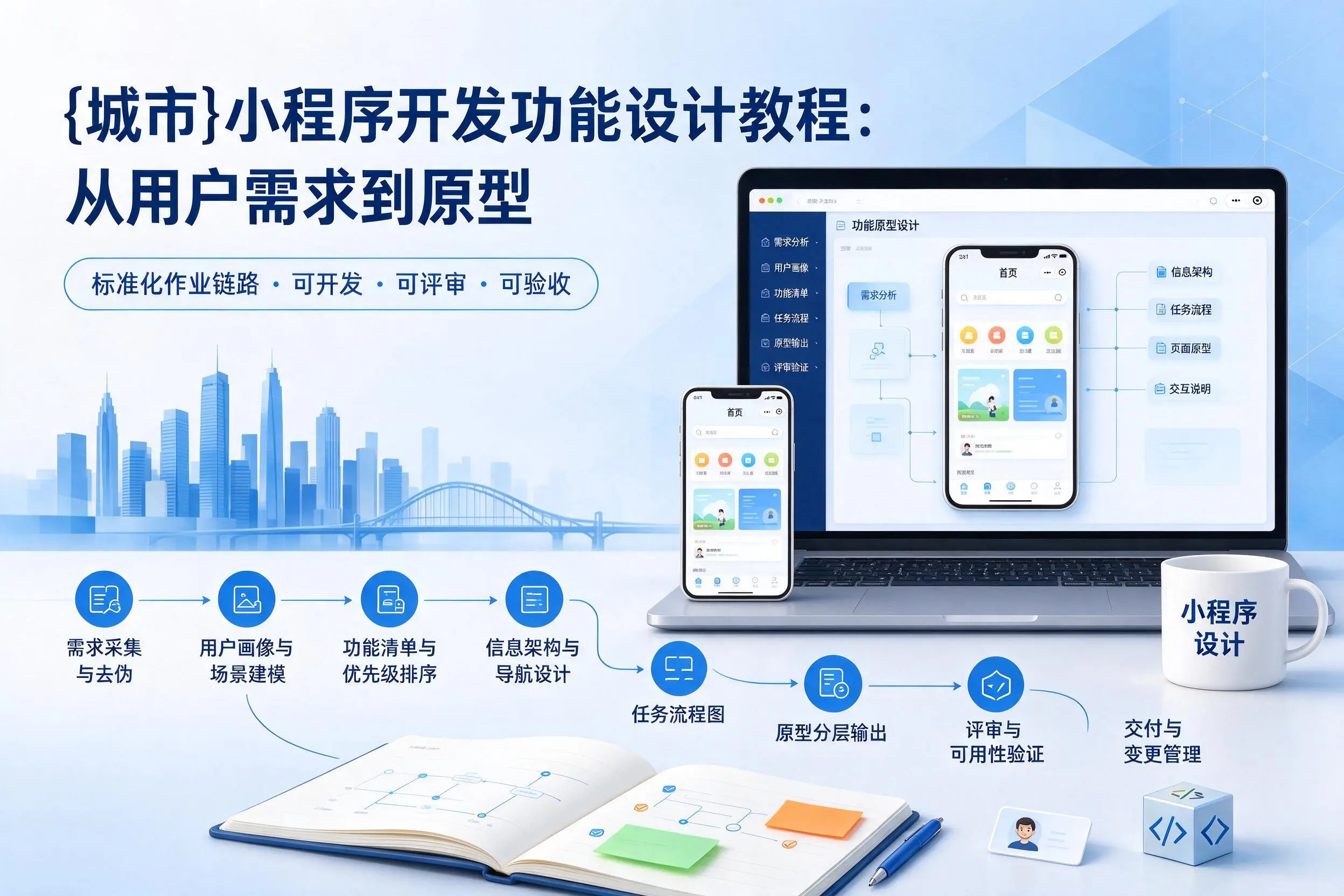常德小程序开发功能设计教程：从用户需求到原型