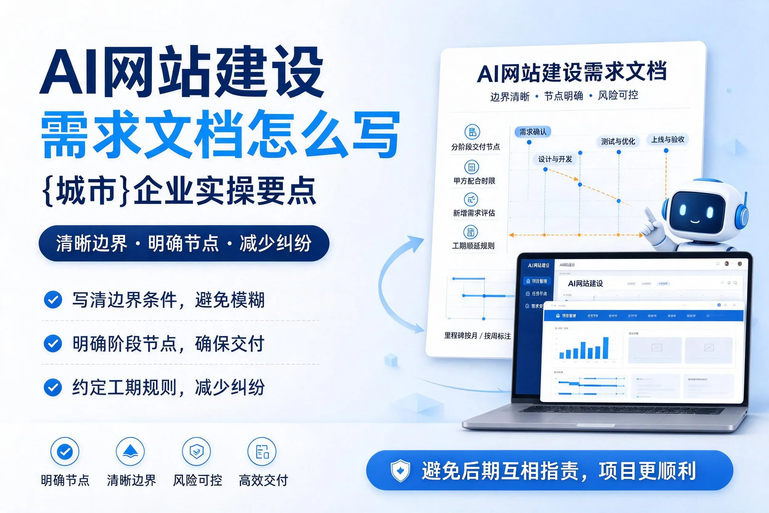AI网站建设需求文档怎么写，常德企业实操要点